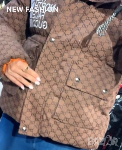 Дамско Зимно Яке ✨The North Face Gucci , снимка 5 - Якета - 52022943
