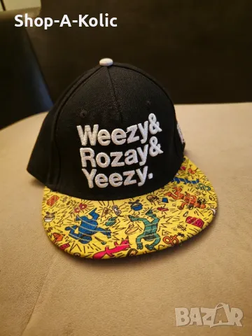 Original Rare Cayler & Sons WEEZY & ROZAY & YEEZY. Three Kings Premium Headwear Snapback Cap, снимка 1