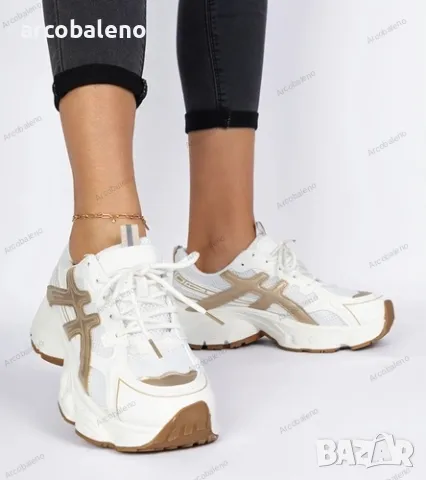 Дамски маратонки с масивна подметка Enos, 2цвята , снимка 10 - Маратонки - 49260638