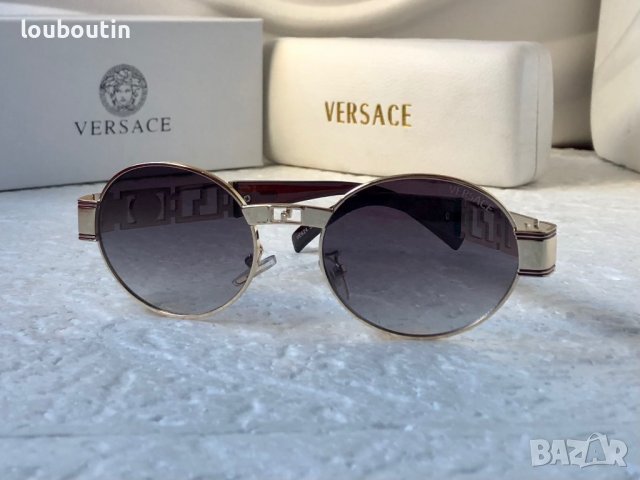 -25 % разпродажба Versace 2022 дамски слънчеви очила мъжки унисекс овални кръгли, снимка 3 - Слънчеви и диоптрични очила - 38728534
