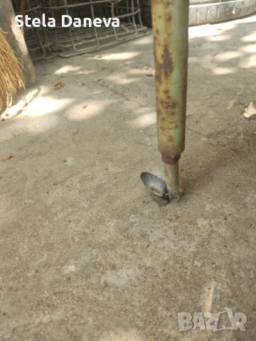 Стара метална маса за реставрация , снимка 8 - Маси - 51192694