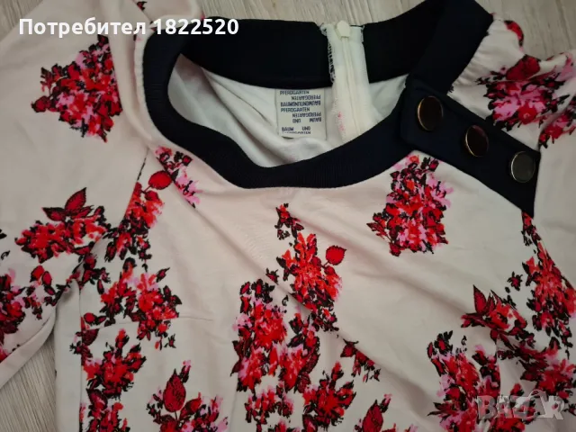 Рокля на цветя Pferdgarten, снимка 4 - Рокли - 49332571