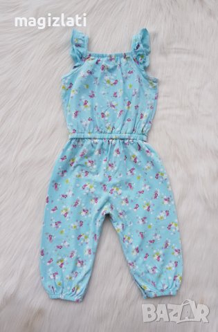 Летен гащеризон 6-9 месеца, снимка 3 - Бебешки гащеризони - 37100429