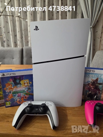 продавам PS5 с два джойстика и 5 игри, снимка 5 - PlayStation конзоли - 53487397