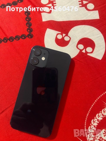 iPhone 12 mini 256 gb black черен 100% батерия, снимка 2 - Apple iPhone - 53462353