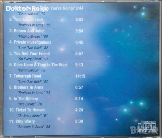 Dire Straits  – The Whispers Of Dire Straits - The Best Ballads [1994] CD, снимка 2 - CD дискове - 40762740