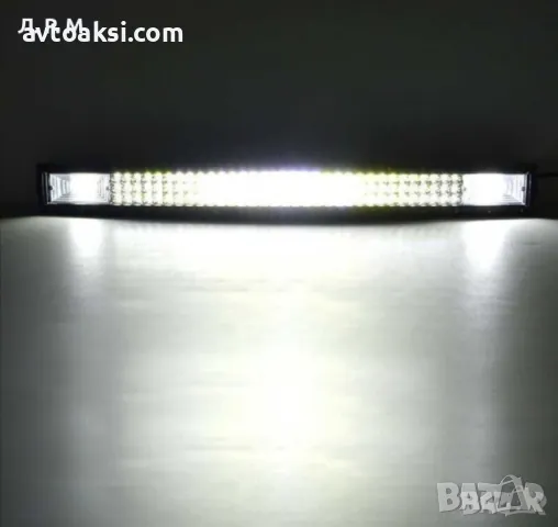 Mощен Лед бар/LED BAR, Прав/Извит 105см, 540W, снимка 6 - Аксесоари и консумативи - 49217410