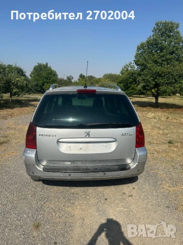 На части Пежо 307 SW 1.6 HDI 109кс , снимка 4 - Автомобили и джипове - 51305064