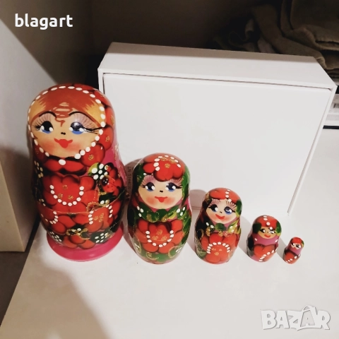 Руски кукли-матрьошки, снимка 9 - Кукли - 52487077