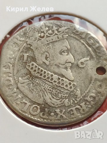 Сребърна монета Орт 1624г. Сигизмунд трети Данциг за КОЛЕКЦИОНЕРИ 13715, снимка 6 - Нумизматика и бонистика - 42987175