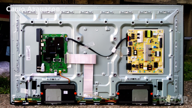 SAMSUNG QE43Q65AAU със счупена матрица ,BN44-01099A ,BN41-02844C ,CY-QA043HGHV1V ,WCA734M, снимка 4 - Части и Платки - 36563533