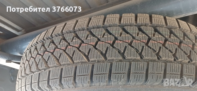 Гума Bridgestone с джанта за дв.гума на Iveco Daily 