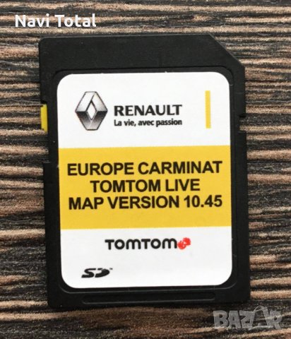 2024 RENAULT SD Card Carminat TOMTOM LIVE 11.05 Europa Навигационна Сд Карта, снимка 9 - Навигация за кола - 33075796