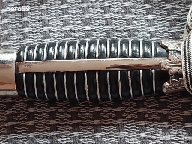Германия-трети райх,WW2-SS Немска офицерска парадна сабя/кортик,нож,щик,ятаган,кинжал/, снимка 16 - Антикварни и старинни предмети - 43905807