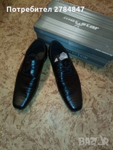 Мъжки обувки Mat star, снимка 4 - Официални обувки - 32656454