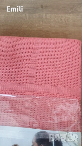 Памучно ажурено одеяло TED, 130х180, снимка 2 - Олекотени завивки и одеяла - 53246789