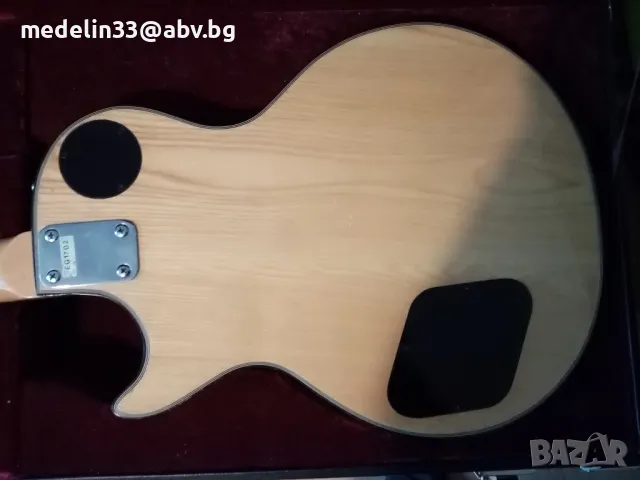SALVAREZ EG1702 Les Paul Custom Japan 1970 китара, снимка 7 - Китари - 48434803