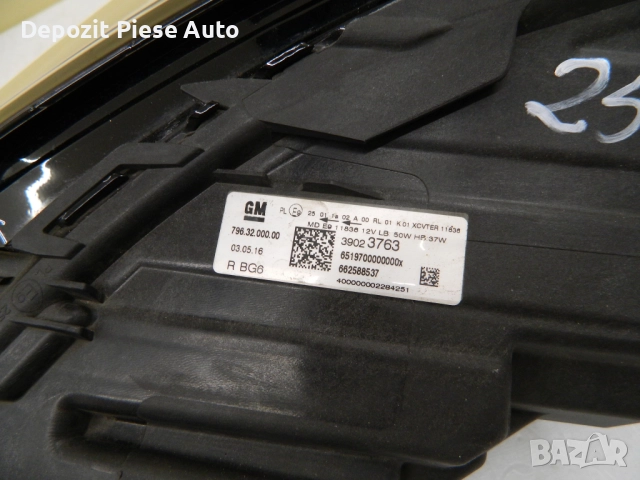 Десен фар Opel Astra K FULL LED, 2015, 2016, 2017, 2018, 2019, 2020, оригинален код 39023762, снимка 6 - Части - 51925288