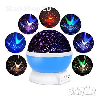 Уникална детска звездна нощна лампа лед украса подарък дете бебе, снимка 3 - Детски нощни лампи - 27898995