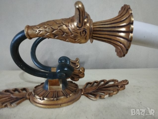 Два барокови аплика за стена, снимка 4 - Лампи за стена - 43090423