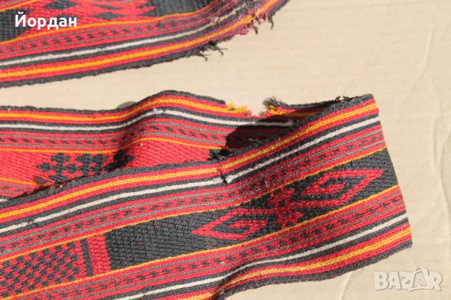 Вълнен колан за народна носия , снимка 3 - Антикварни и старинни предмети - 38013065