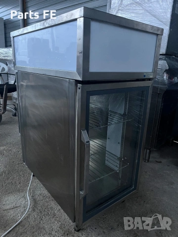 Хладилна витрина професионална с две срещуположни врати салатен бар демонстративна витрина, снимка 2 - Обзавеждане за заведение - 53088810