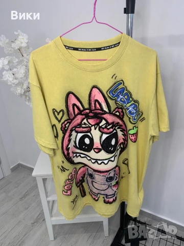 Тениска Дисни Desney Labubu Лабубу