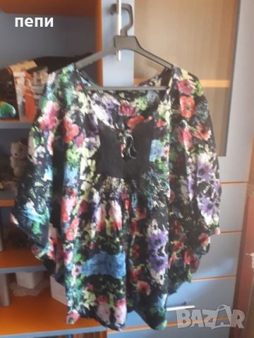 Уникална блуза, снимка 1 - Блузи с дълъг ръкав и пуловери - 27433785