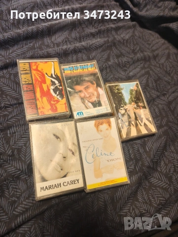 касетки с музика , снимка 5 - Аудио касети - 53430893