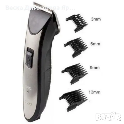 Професионален тример за коса и брада Kemei KM-3909 SHAV71, снимка 7 - Тримери - 47901640