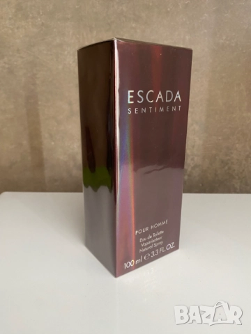 Sentiment pour Homme Escada 100 ml EDT spray new in sealed box !