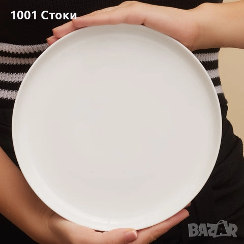 🆕️Голям Сервиз за Закуска от 38части Karaca Stream Pure Favaro Бял Порцелан , снимка 8 - Сервизи - 52047109