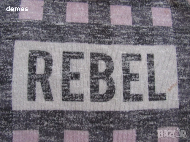 Дамска блуза REBEL, размер М, снимка 4 - Блузи с дълъг ръкав и пуловери - 51390000