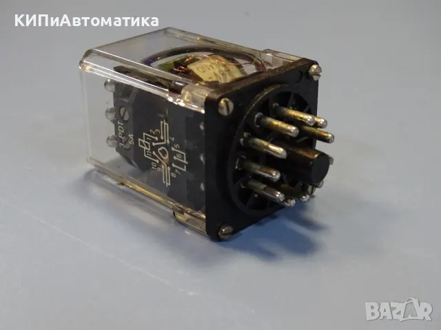 Реле електромагнитнo RELPOL R15 48VDC 3PDT - 3NO+3NC Lumel relay, снимка 4 - Резервни части за машини - 49726885