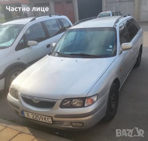 Mazda 626 1.8I ГИ комби с климатик и нов акумулатор , снимка 4 - Автомобили и джипове - 46675449