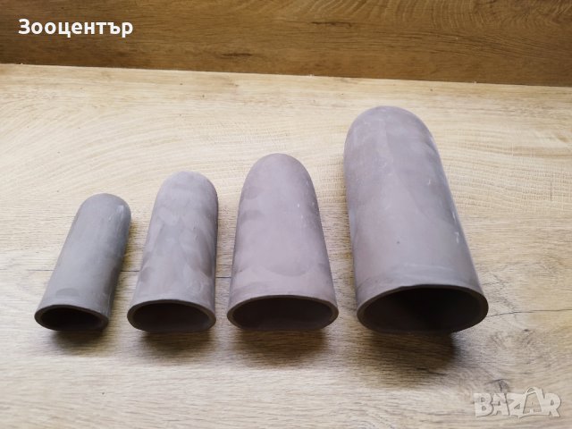 Керамични укрития caves round brown 