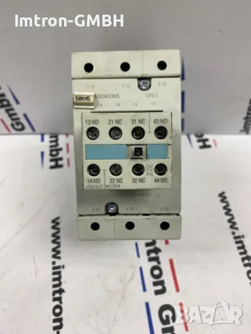 Контактор Siemens  DIN EN IEC 60947-4-1 VDE 0660, 100A, 690V, снимка 2 - Други машини и части - 48597837