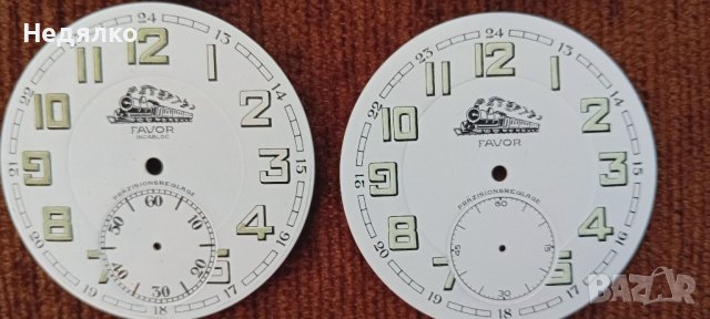 7бр порцеланови Нови винтидж циферблати за джобни часовници, снимка 5 - Антикварни и старинни предмети - 43926949