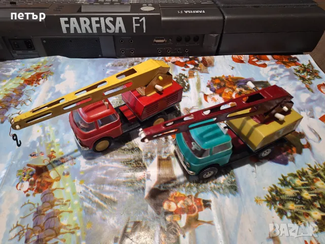 Две ретро кранчета самосвали, снимка 2 - Колекции - 48920478