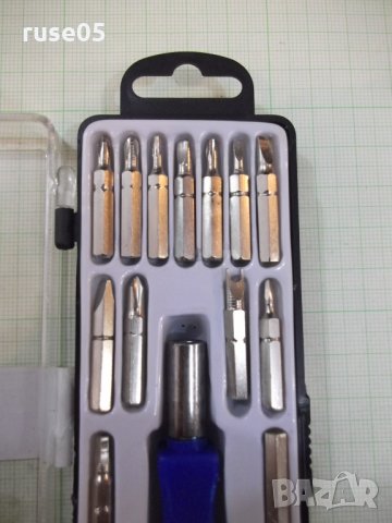 Отвертка с накрайници комплект - 1, снимка 3 - Отвертки - 26298361