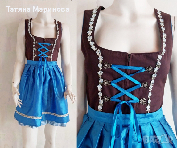 Традиционна немска Dirndl рокля STOCKERPOINT, снимка 1 - Рокли - 44872185