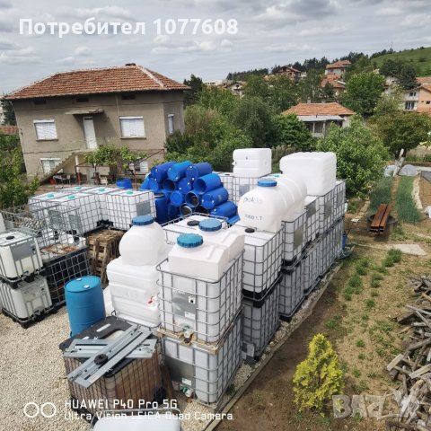 БИДОНИ 600/1000 литра!IBC КОНТЕЙНЕРИ! ЦИСТЕРНИ 1 ТОН!1 КУБИК! ЕДНОТОНКИ! , снимка 4 - Други машини и части - 30491982