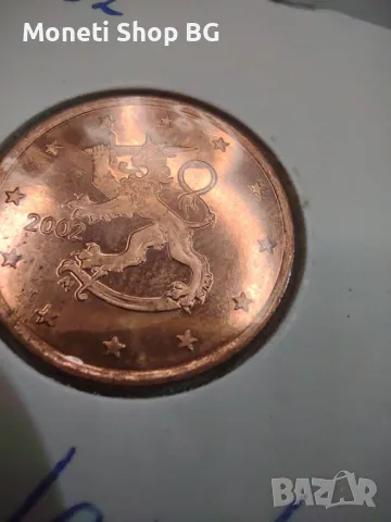 Селекция от 1-2 и 5 Евроцента - Финландия- UNC 2002г.