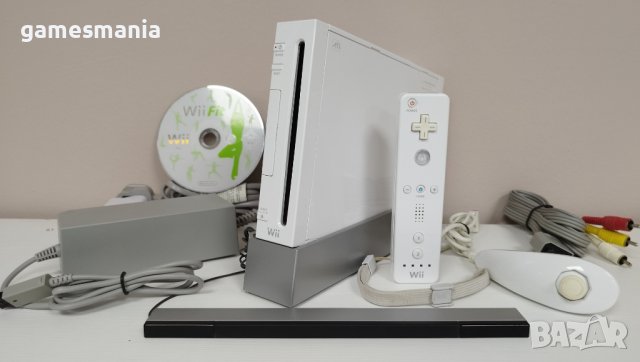 [Nintendo Wii] Комплект Модната конзола + 60 ТОП игри /Mario/Pokemon/Zelda/Donkey Kong, снимка 1 - Nintendo конзоли - 43058356