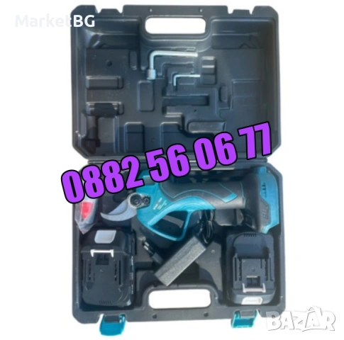 Акумулаторна лозарска ножица 36V 8Ah, Градинска акумулаторна ножица, снимка 3 - Градинска техника - 53250412