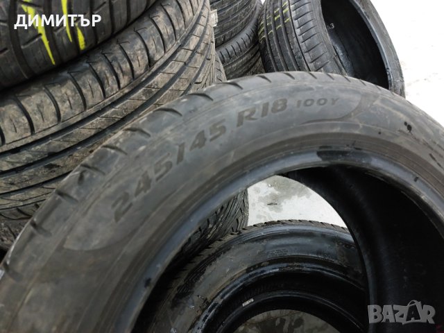 2 бр.летни гуми Pirelli 245 45 18 dot2320 Цената е за брой!, снимка 7 - Гуми и джанти - 44046118