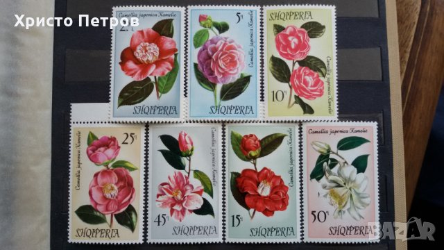 АЛБАНИЯ 196? - ФЛОРА, ЦВЕТЯ