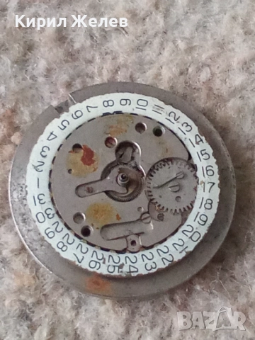 Механизъм с циферблат от стар ръчен часовник 52133, снимка 6 - Мъжки - 52270316
