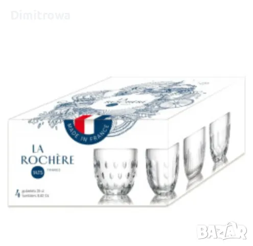 La Rochere Комплект чаши за еспресо Troquet Assorted -4