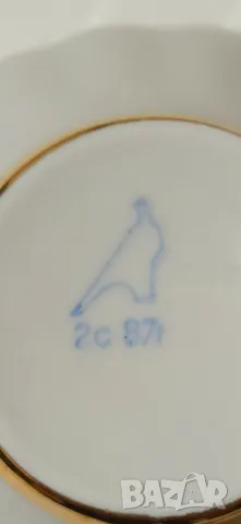 Сервиз за чай Дулево-Бял лебед,от времето на СССР , снимка 16 - Сервизи - 41787642